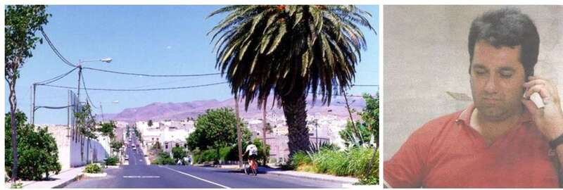  En esta calle, unos metros más arriba, está el despacho donde fue agredido el exedil/C7.